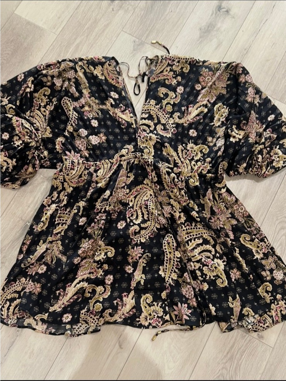 Free people black mini dress